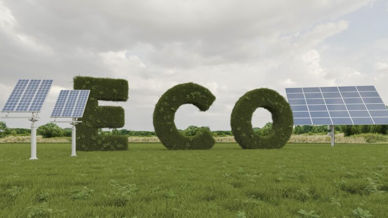 EKO vid solpaneler